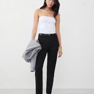 Sloan Slim High-Rise Ankle Pant Black Size 2